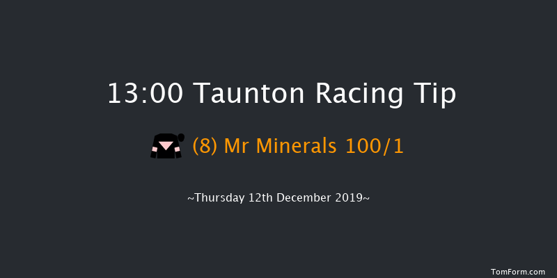Taunton 13:00 Maiden Hurdle (Class 4) 16f Thu 28th Nov 2019