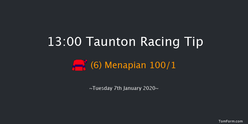 Taunton 13:00 Novices Hurdle (Class 4) 19f Mon 30th Dec 2019
