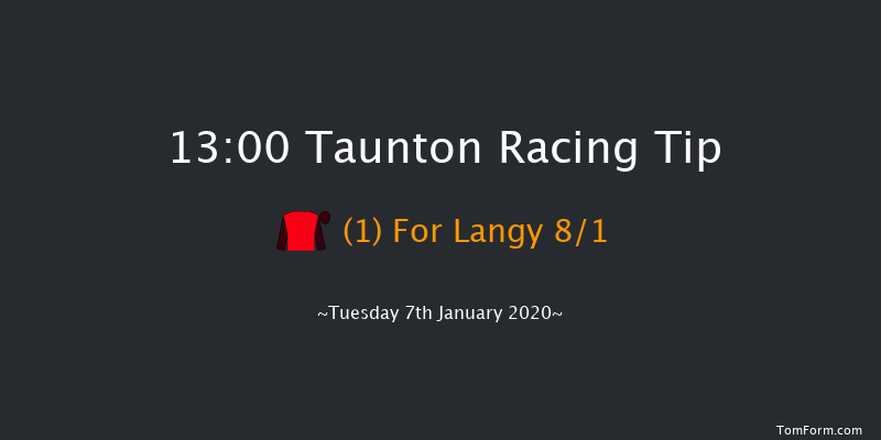 Taunton 13:00 Novices Hurdle (Class 4) 19f Mon 30th Dec 2019