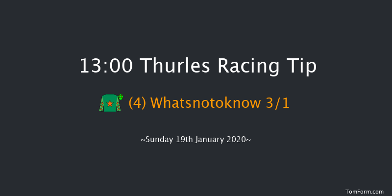Thurles 13:00 Maiden Hurdle 16f Fri 10th Jan 2020