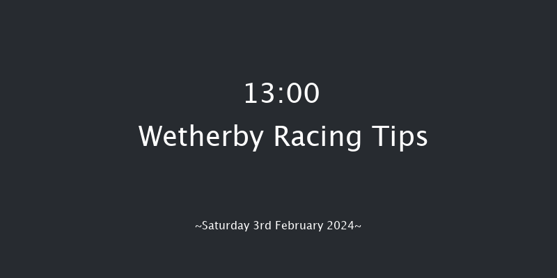 Wetherby  13:00 Maiden Hurdle
(Class 4) 16f Thu 25th Jan 2024