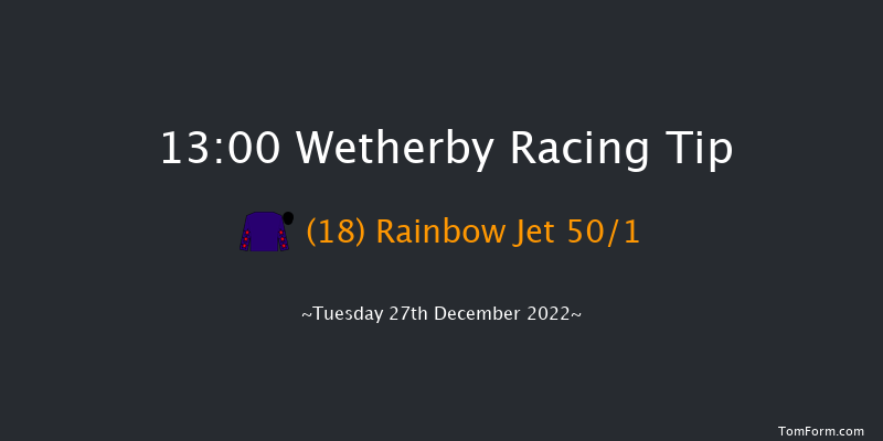 Wetherby 13:00 Maiden Hurdle (Class 4) 16f Mon 26th Dec 2022