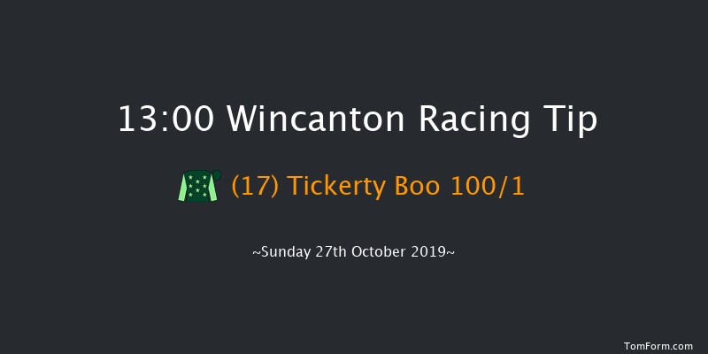 Wincanton 13:00 Handicap Hurdle (Class 4) 21f Thu 17th Oct 2019