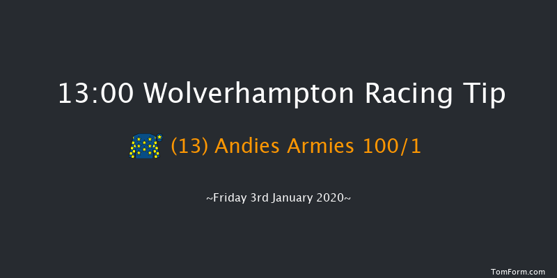 Wolverhampton 13:00 Handicap (Class 6) 6f Fri 27th Dec 2019