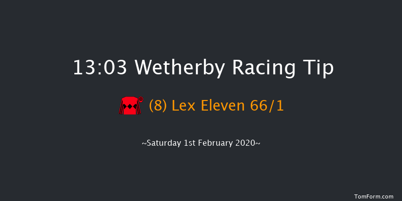 Wetherby 13:03 Novices Hurdle (Class 4) 16f Thu 23rd Jan 2020