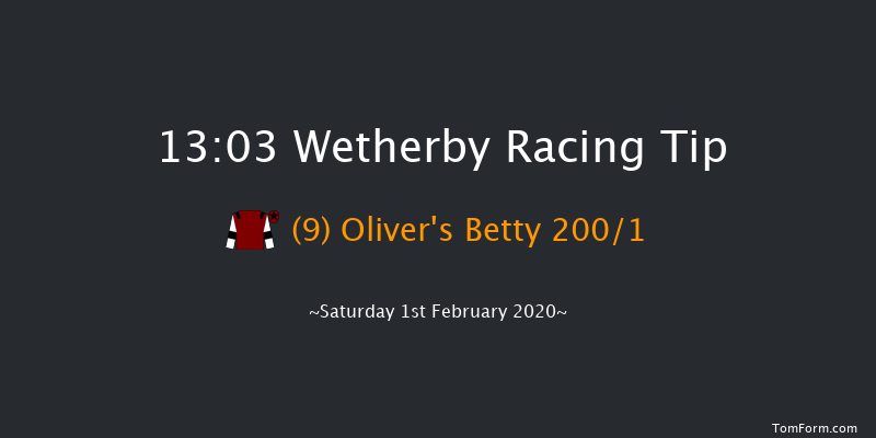 Wetherby 13:03 Novices Hurdle (Class 4) 16f Thu 23rd Jan 2020