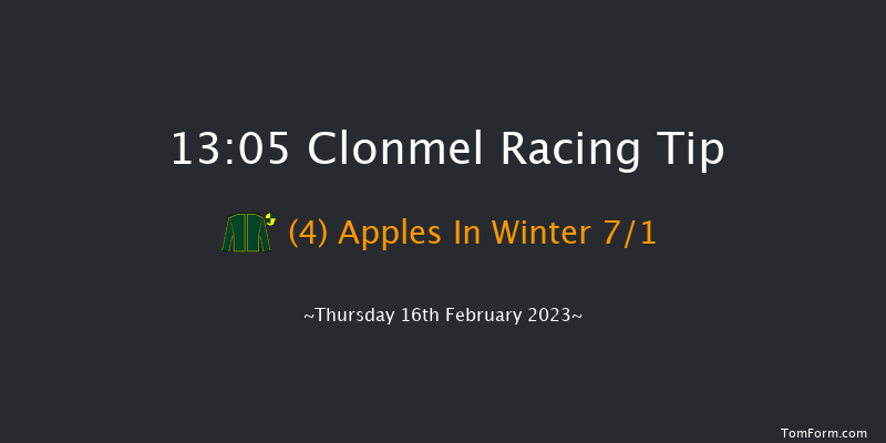 Clonmel 13:05 Maiden Hurdle 19f Tue 17th Jan 2023