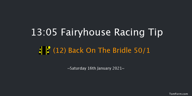 Follow Fairyhouse 'Racing From Home' Mares Maiden Hurdle (Div 2) Fairyhouse 13:05 Maiden Hurdle 18f Tue 12th Jan 2021