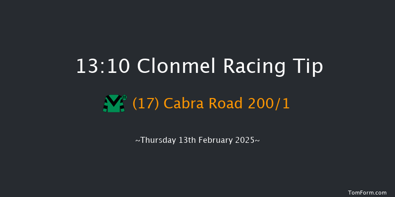 Clonmel  13:10 Maiden Hurdle 16f Wed 15th Jan 2025