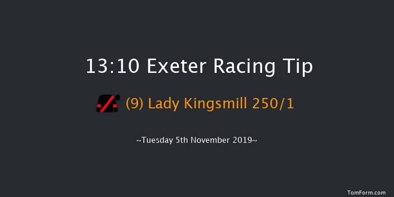 Exeter 13:10 Maiden Hurdle (Class 3) 
22f Tue 22nd Oct 2019