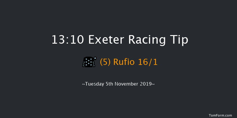 Exeter 13:10 Maiden Hurdle (Class 3) 
22f Tue 22nd Oct 2019