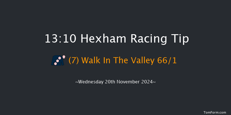 Hexham  13:10 Maiden Hurdle (Class 4) 16f Fri 8th Nov 2024
