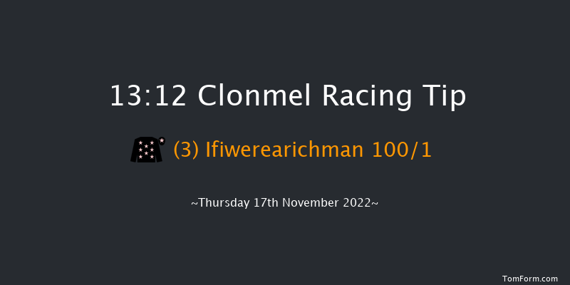 Clonmel 13:12 Maiden Hurdle 16f Thu 27th Oct 2022