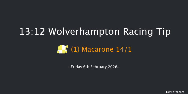 Wolverhampton 13-12 (Class 6) 6f Tue 3rd Feb 2026