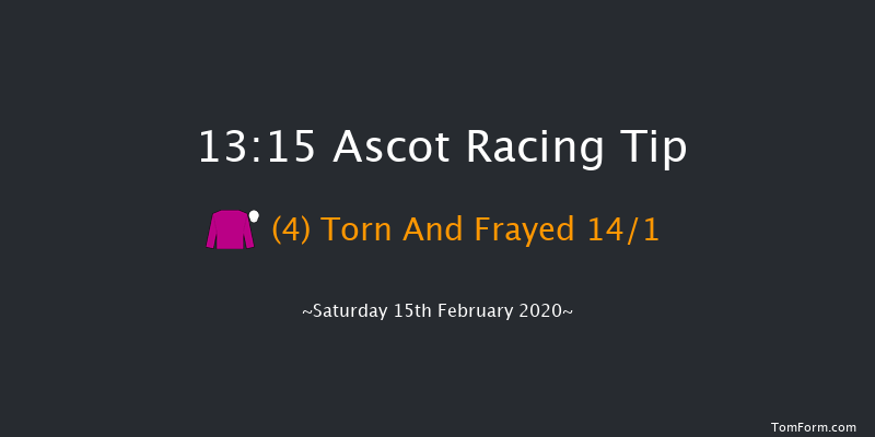 Thames Materials Novices' Hurdle Ascot 13:15 Maiden Hurdle (Class 2) 19f Sat 18th Jan 2020