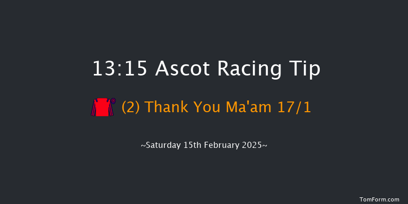 Ascot  13:15 Handicap Hurdle (Class 3) 24f Sat 18th Jan 2025