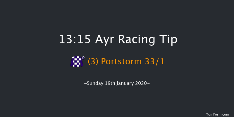 Ayr 13:15 Novices Hurdle (Class 4) 24f Mon 6th Jan 2020