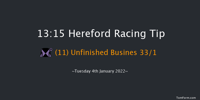 Hereford 13:15 Maiden Hurdle (Class 4) 16f Sat 11th Dec 2021