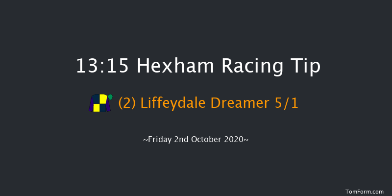 carpetgallop.co.uk Mares' Handicap Hurdle Hexham 13:15 Handicap Hurdle (Class 4) 20f Tue 15th Sep 2020