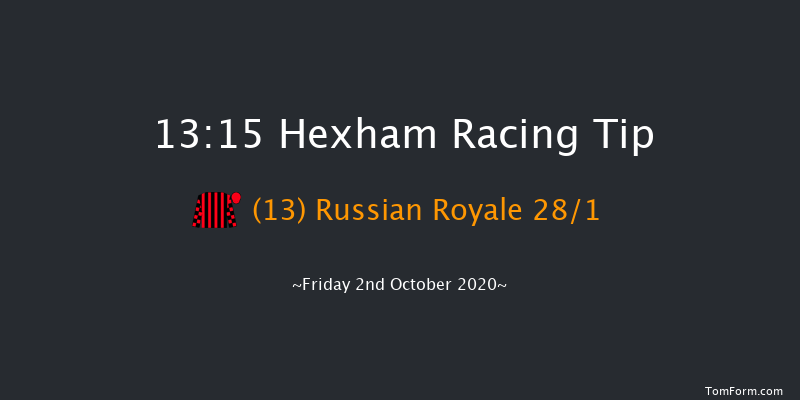 carpetgallop.co.uk Mares' Handicap Hurdle Hexham 13:15 Handicap Hurdle (Class 4) 20f Tue 15th Sep 2020
