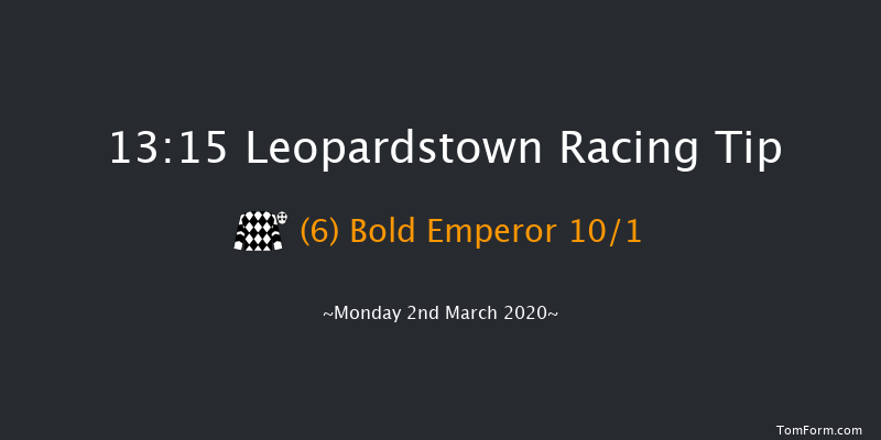 Kids Go Racing Handicap Hurdle (80-109) Leopardstown 13:15 Handicap Hurdle 16f Sun 1st Mar 2020