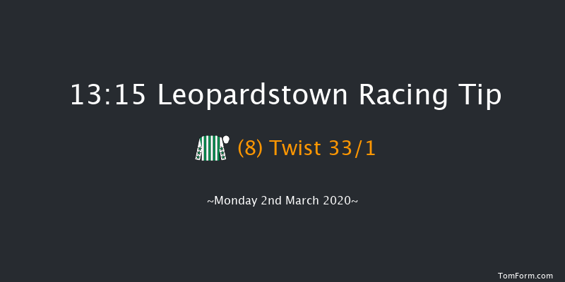 Kids Go Racing Handicap Hurdle (80-109) Leopardstown 13:15 Handicap Hurdle 16f Sun 1st Mar 2020