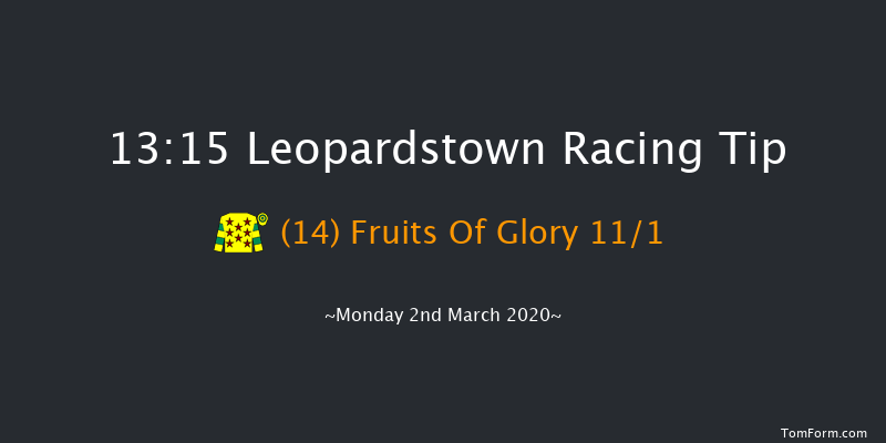Kids Go Racing Handicap Hurdle (80-109) Leopardstown 13:15 Handicap Hurdle 16f Sun 1st Mar 2020