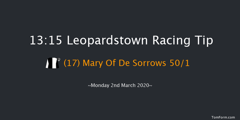 Kids Go Racing Handicap Hurdle (80-109) Leopardstown 13:15 Handicap Hurdle 16f Sun 1st Mar 2020