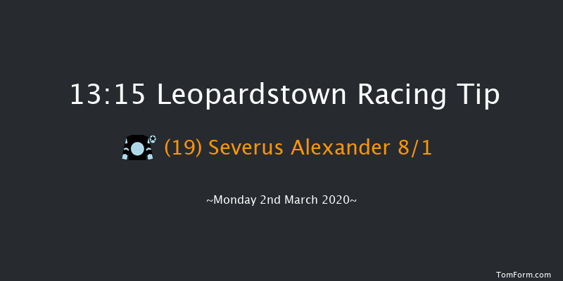 Kids Go Racing Handicap Hurdle (80-109) Leopardstown 13:15 Handicap Hurdle 16f Sun 1st Mar 2020