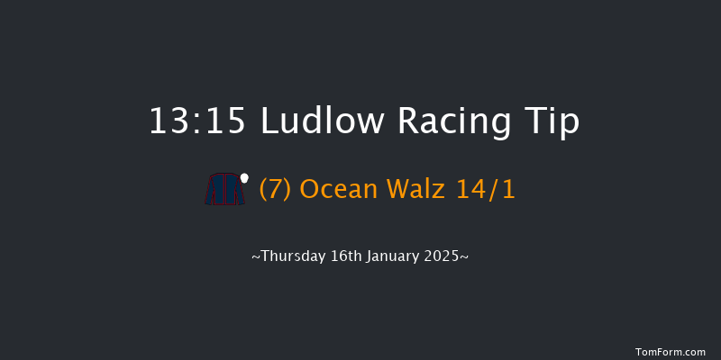 Ludlow  13:15 Maiden Hurdle (Class 4) 21f Mon 6th Jan 2025
