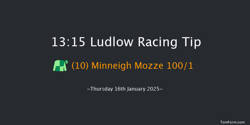 Ludlow  13:15 Maiden Hurdle (Class 4) 21f Mon 6th Jan 2025