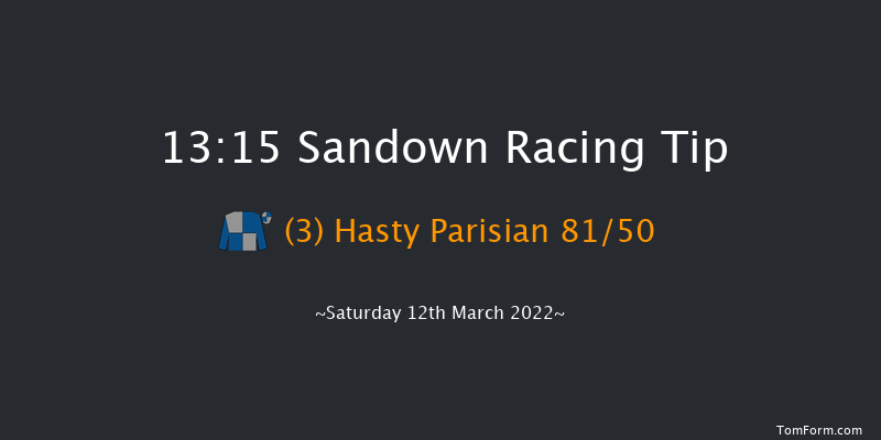 Sandown 13:15 Handicap Hurdle (Class 3) 16f Tue 8th Mar 2022