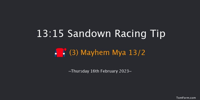 Sandown 13:15 Handicap Hurdle (Class 4) 16f Sat 4th Feb 2023