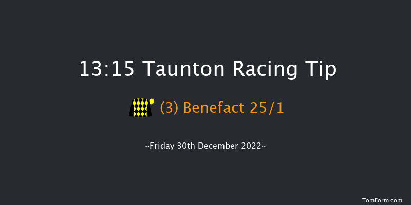 Taunton 13:15 Novices Hurdle (Class 4) 19f Wed 21st Dec 2022