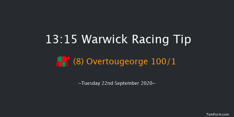 Visit racingtv.com Novices' Hurdle (GBB Race) (Div 1) Warwick 13:15 Maiden Hurdle (Class 4) 16f Mon 21st Sep 2020