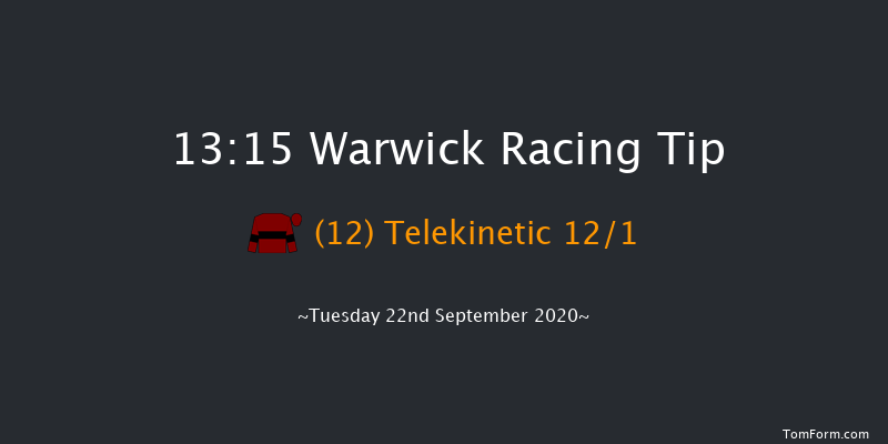 Visit racingtv.com Novices' Hurdle (GBB Race) (Div 1) Warwick 13:15 Maiden Hurdle (Class 4) 16f Mon 21st Sep 2020