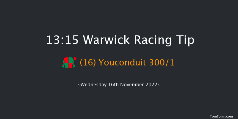 Warwick 13:15 Maiden Hurdle (Class 4) 16f Tue 1st Nov 2022