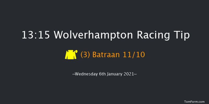 Heed Your Hunch At Betway Maiden Stakes Wolverhampton 13:15 Maiden (Class 5) 6f Tue 5th Jan 2021