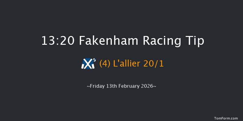 Fakenham 13-20 (Class 5) 16f Sun 18th Jan 2026