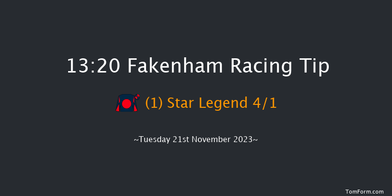 Fakenham 13:20 Handicap Hurdle (Class 5) 23f Mon 13th Nov 2023