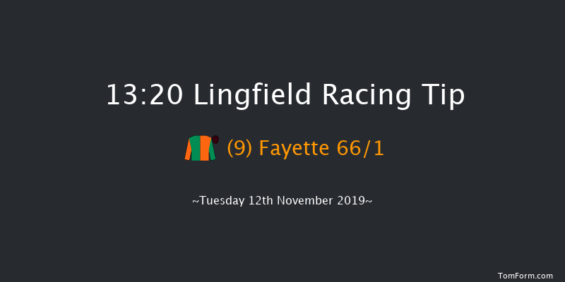 Lingfield 13:20 Maiden Hurdle (Class 3) 20f Thu 31st Oct 2019