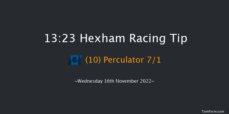 Hexham 13:23 Maiden Hurdle (Class 4) 16f Fri 4th Nov 2022
