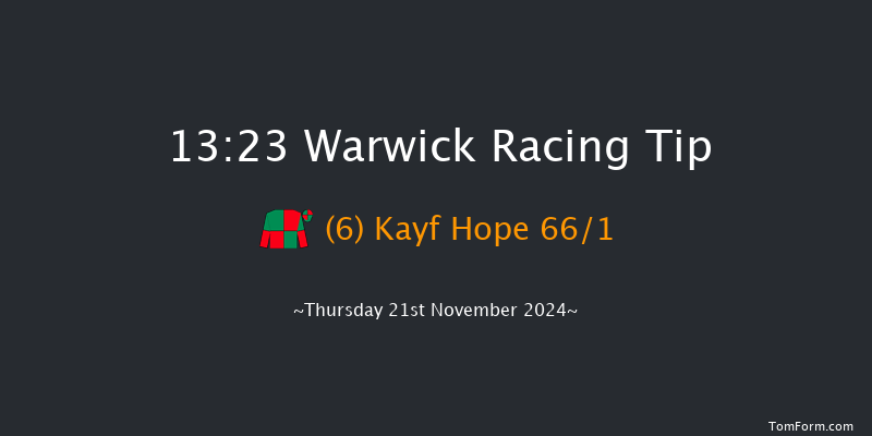 Warwick  13:23 Maiden Hurdle (Class 4) 19f Wed 20th Nov 2024