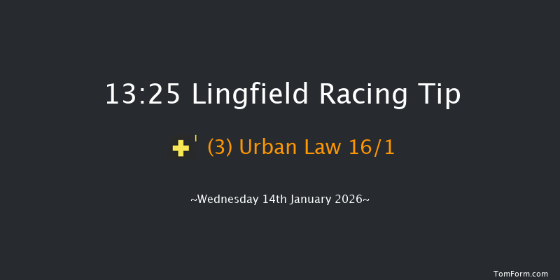 Lingfield 13-25 (Class 6) 8f Mon 12th Jan 2026