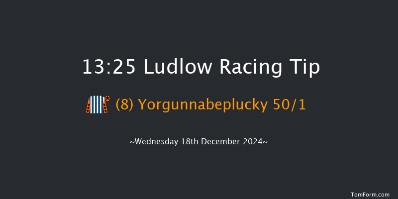 Ludlow  13:25 Maiden Hurdle (Class 4) 16f Wed 4th Dec 2024