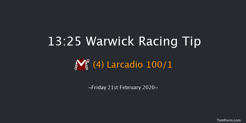 British Stallion Studs EBF 'National Hunt' Novices' Hurdle Warwick 13:25 Maiden Hurdle (Class 4) 19f Sat 8th Feb 2020