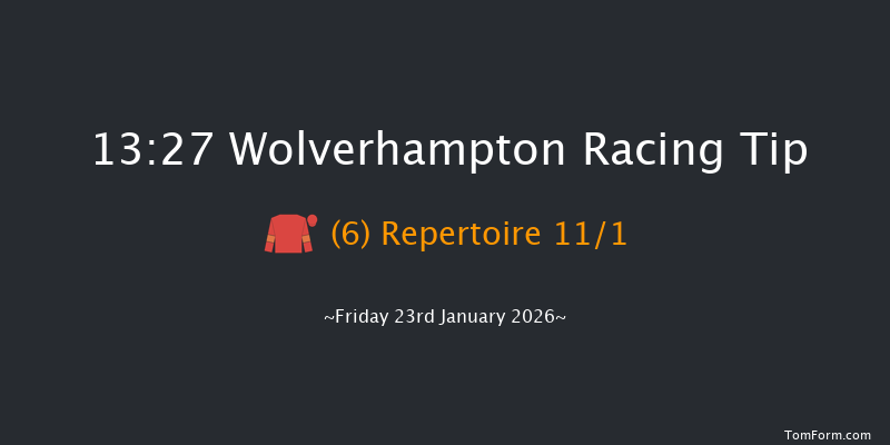 Wolverhampton 13-27 (Class 5) 8f Mon 19th Jan 2026