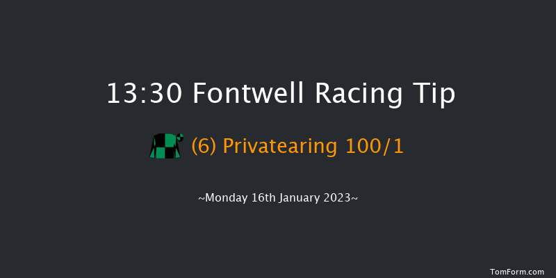 Fontwell 13:30 Novices Hurdle (Class 4) 19f Mon 26th Dec 2022