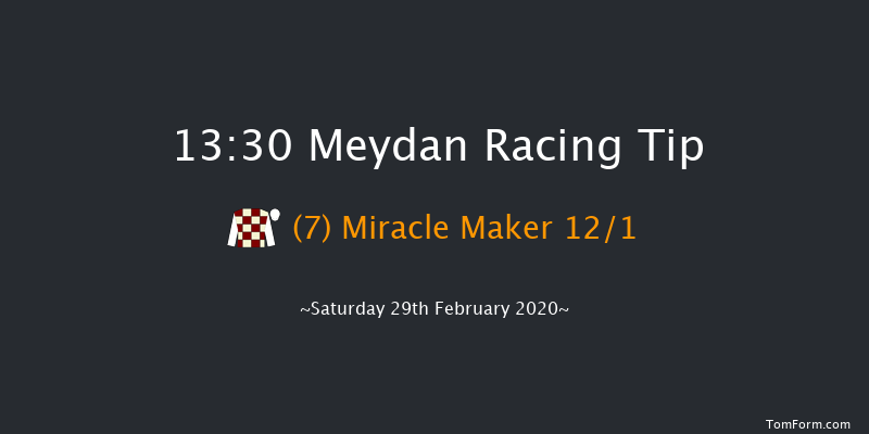 Riviera 1 Maiden Stakes - Turf Meydan 13:30 1m 1f 14 run Riviera 1 Maiden Stakes - Turf Thu 27th Feb 2020