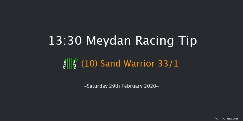 Riviera 1 Maiden Stakes - Turf Meydan 13:30 1m 1f 14 run Riviera 1 Maiden Stakes - Turf Thu 27th Feb 2020
